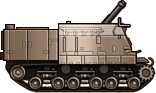 Sideview of Makmat 160 mm